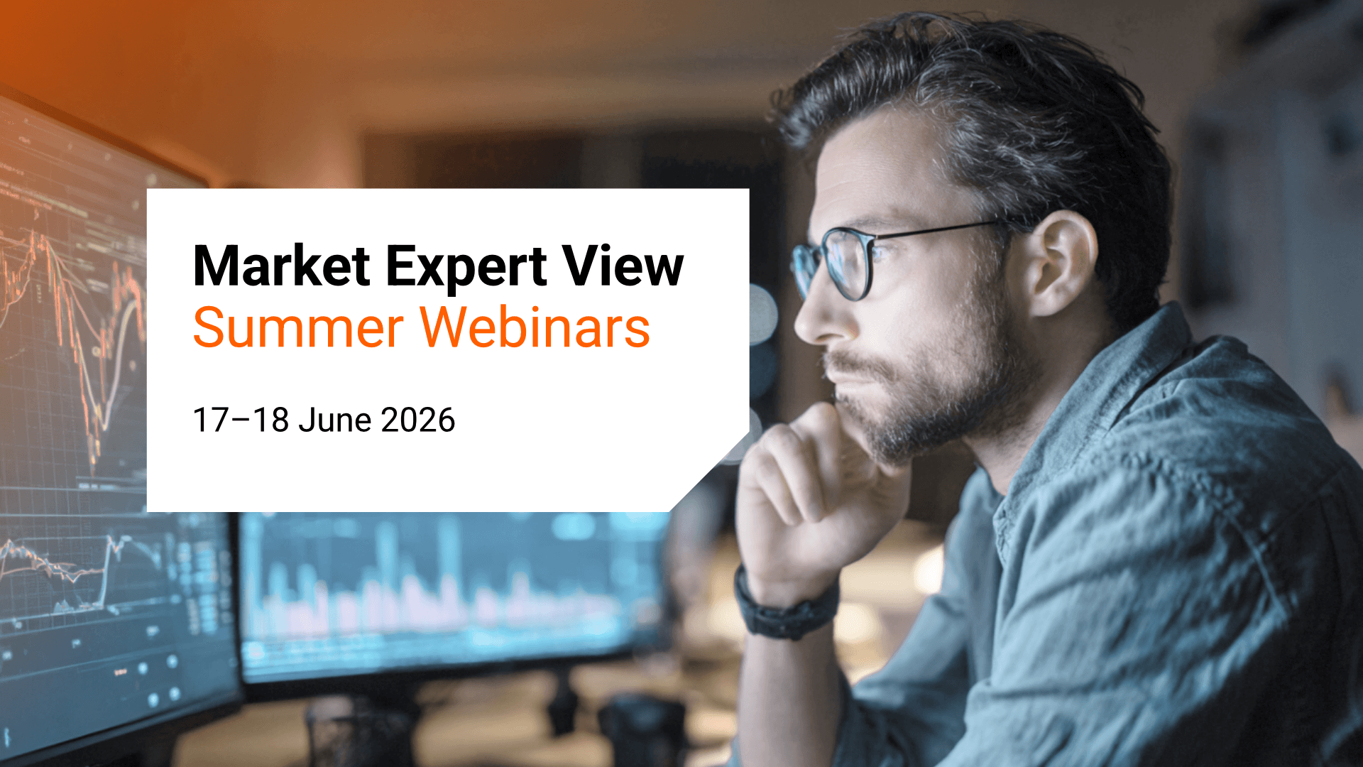 Market Expert View: Summer Webinars 2026 